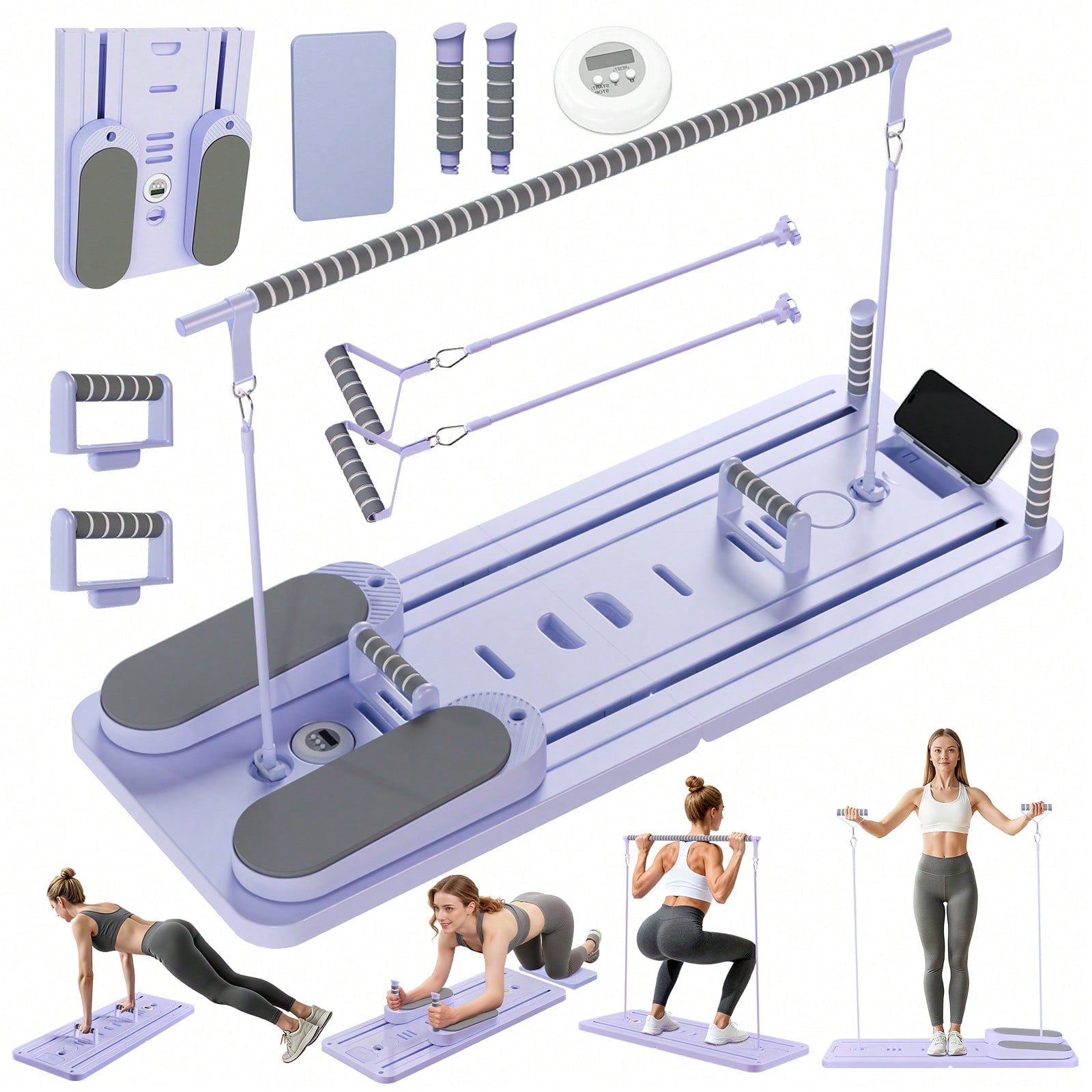 Pilates & Yoga Unleashed International Academy Yonkers - Реформер для пилатеса с перекладиной, доска
