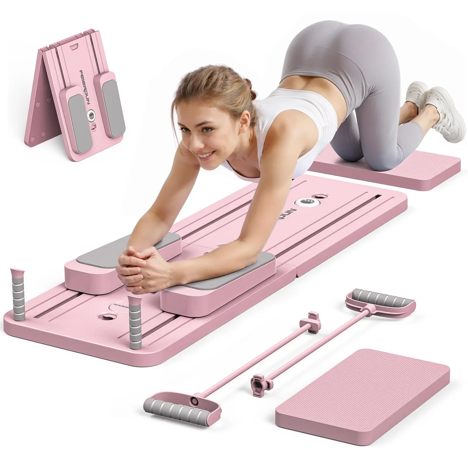Pilates & Yoga Unleashed International Academy Yonkers - Складная доска для пилатеса, многофункциональный тренажер