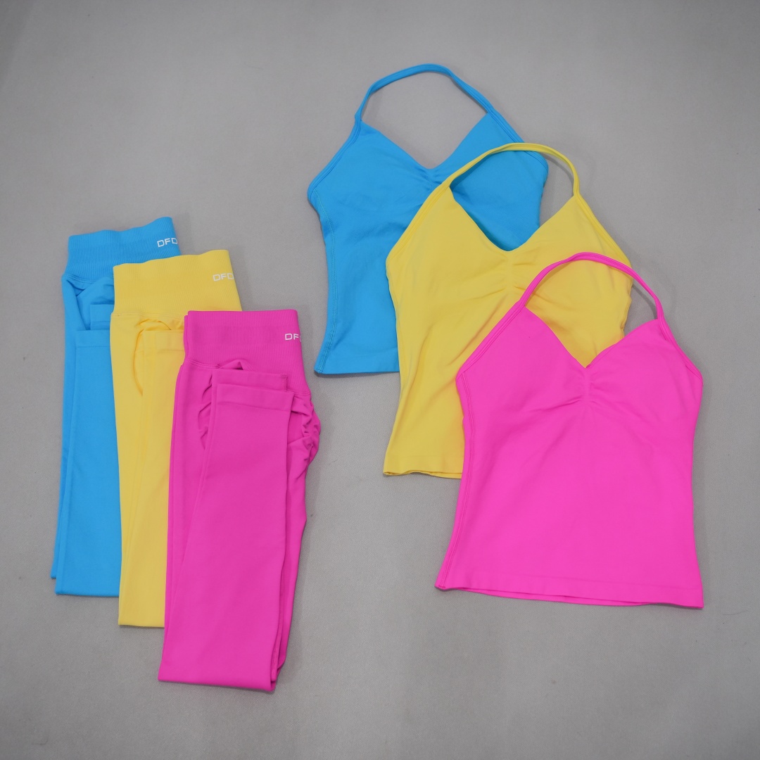 Бесшовный спортивный костюм DF – обзор и цена Pilates Yoga Jacket