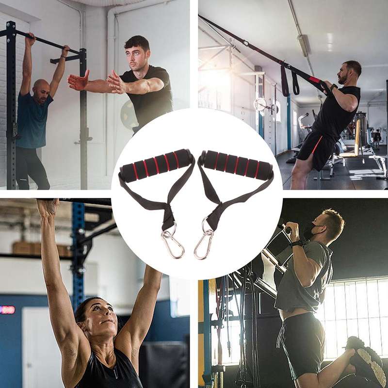 【F】Прочная ручка для кабельног – обзор и цена Pilates Yoga Resistance Ring