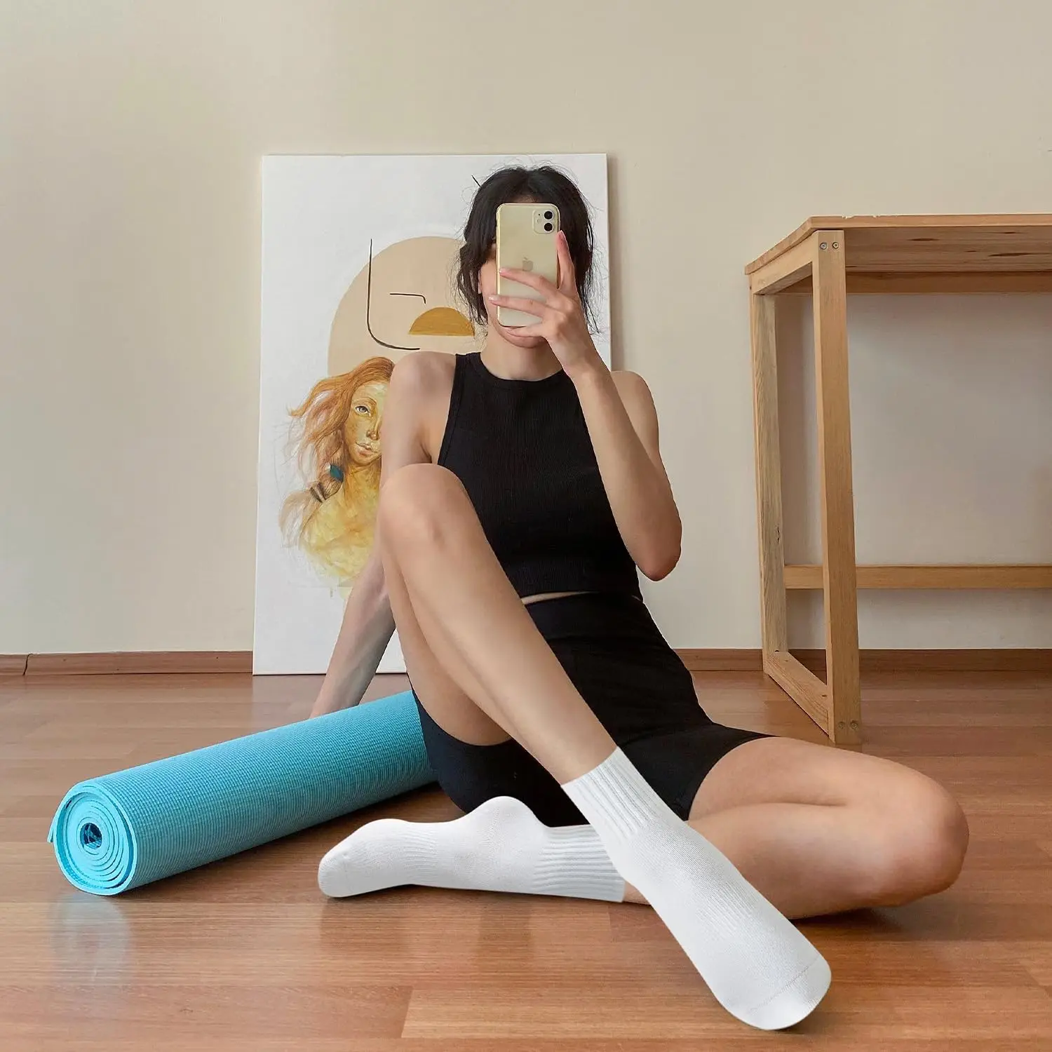 4 пары женских носков для йоги – обзор и цена Pilates & Yoga Unleashed International Academy Yonkers